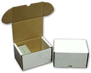 300ct Cardboard Card Box