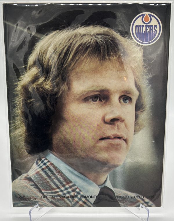 Edmonton Oilers Official Magazine Program 1978-79 VS Whalers WHA