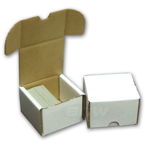 200ct Cardboard Card Box