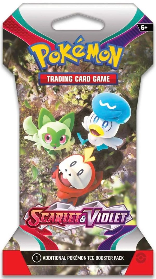 Scarlet And Violet Sleeved Booster Pack