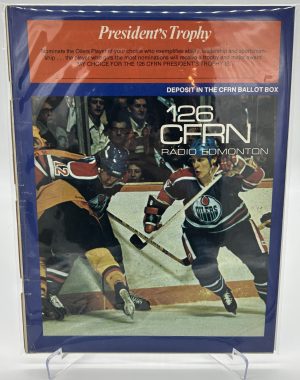 Edmonton Oilers Official Magazine Program 1981-82 VS Rockies