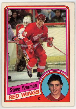 Steve Yzerman 1984-85 OPC Rookie Card #67