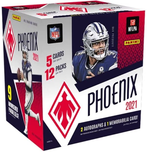 2021 Panini Phoenix Football Hobby Box Sealed
