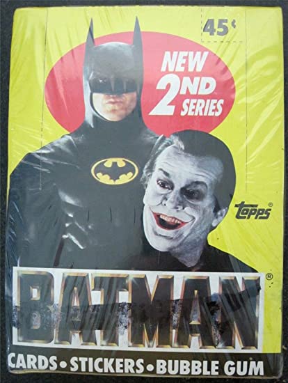 1989 Batman 2nd Series Topps Hobby Box Sealed