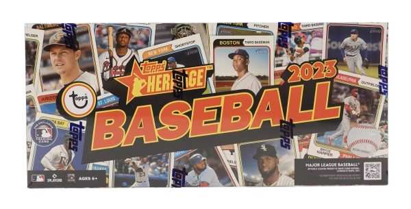 2023 Topps Heritage Baseball Hobby Box Sealed