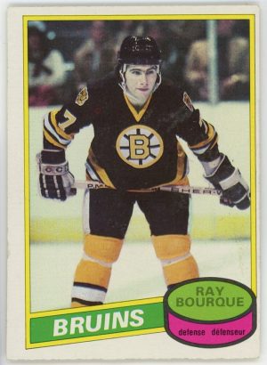 1980-81 Ray Bourque Boston Bruins OPC Rookie Card #140