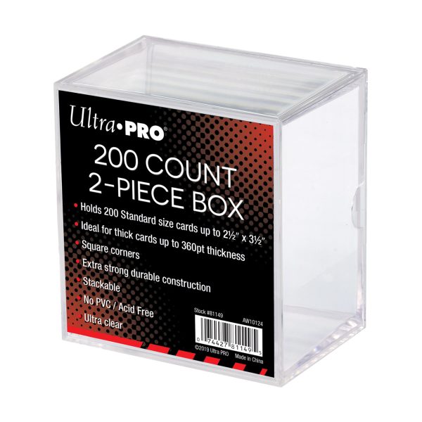 Ultra Pro 200 Count 2-Piece Box