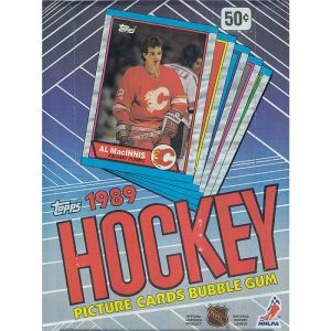 1989-90 Topps Hockey Picture Cards Bubble Gum Box Sealed