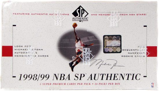 1998-99 Upper Deck NBA SP Authentic Sealed Box