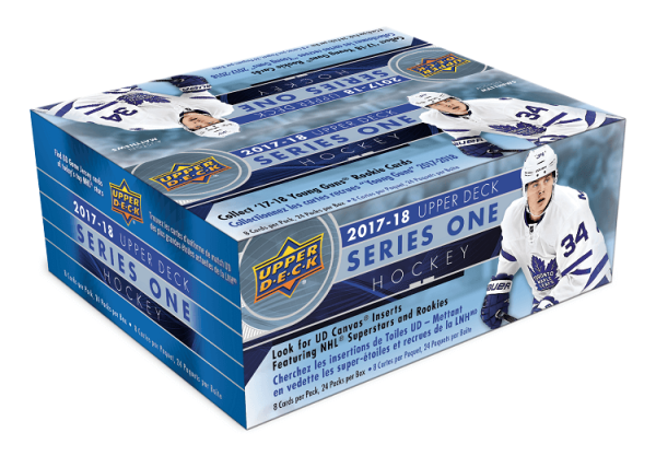 2017-18 Upper Deck Series 1 Hockey Retail Box Sealed