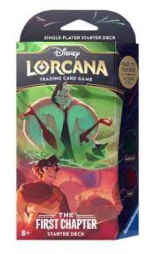 Disney Lorcana: The First Chapter Starter Deck (Cruella/Alladin)