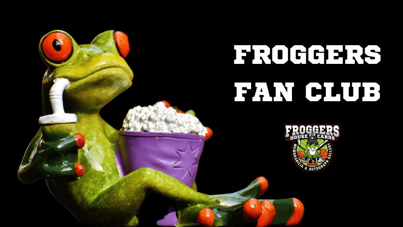 Froggers House of Cards, Memorabilia & Autograph Gallery Froggers Fab Club