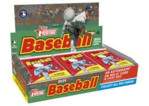 2024 Topps Heritage Baseball Hobby Pack