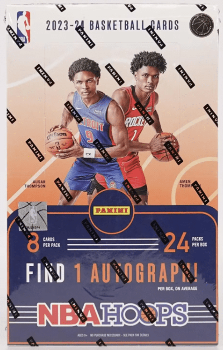 2023-24 Panini Hoops Basketball Hobby Box | Froggers House Of Cards