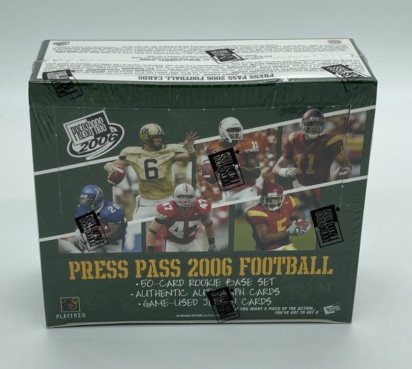 2006 Press Pass Football Factory Sealed Box