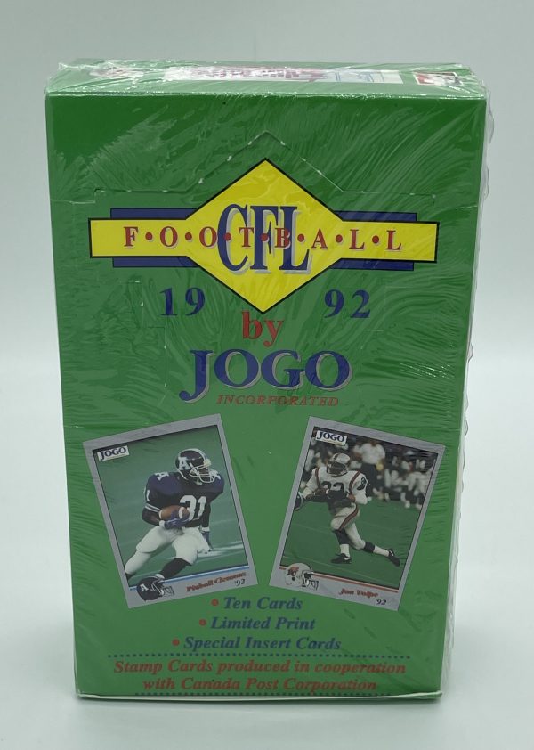 1992 Jogo CFL Factory Sealed Wax Box
