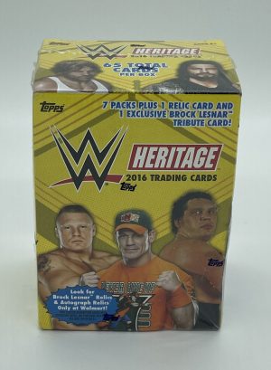 2016 Topps WWE Heritage Blaster Box w/Exclusive Lesnar Inserts