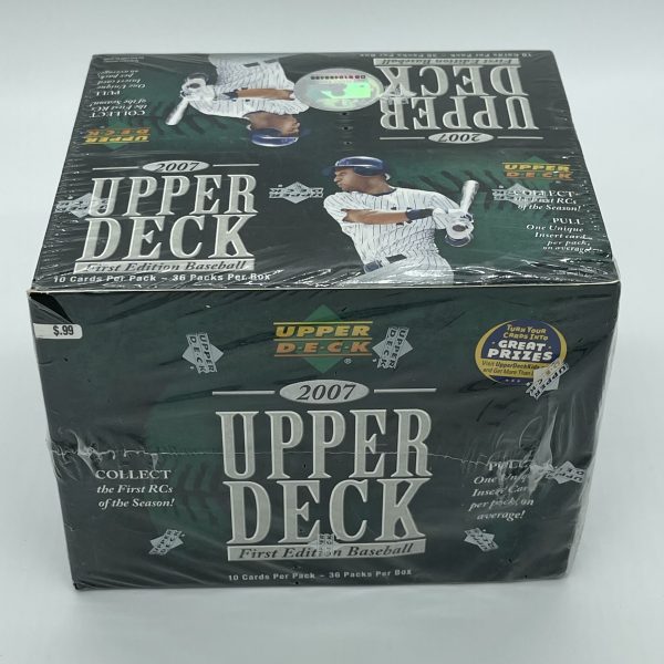 2007 Upper Deck First Edition Baseball Factory Sealed Box