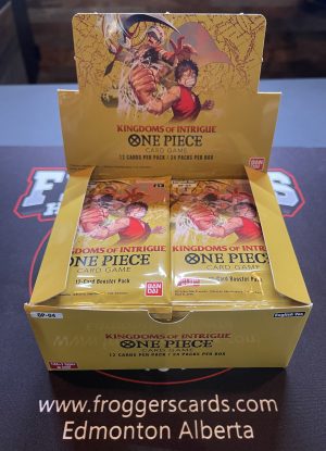 One Piece Kingdoms of Intrigue Bandai English Booster Pack x1