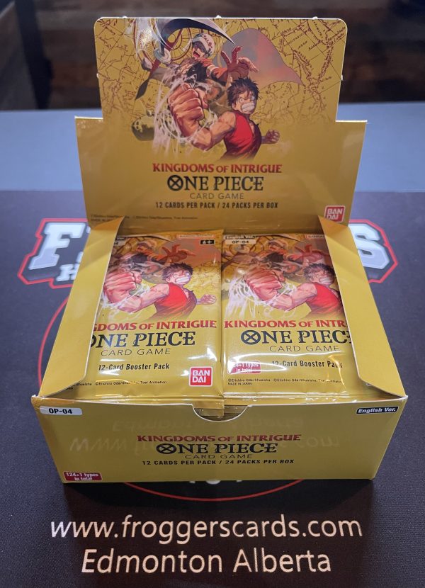 One Piece Kingdoms of Intrigue Bandai English Booster Pack x1