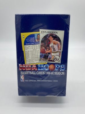 1990-91 NBA Hoops Sealed 36-Pack Box