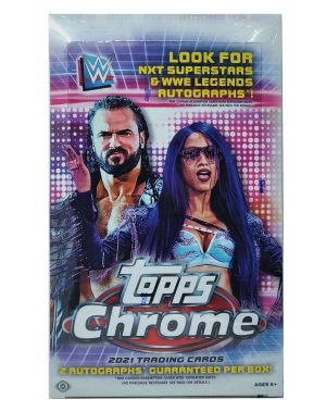 2021 Topps Chrome WWE Wrestling Hobby Box
