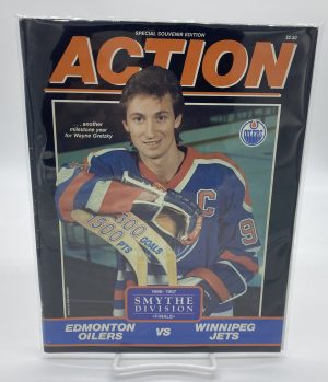 Action Edmonton Oilers Program 1986-87 Smythe Division Finals