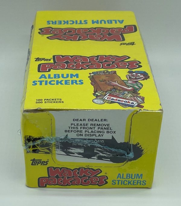 1986 Topps Wacky Packages Album Stickers Box