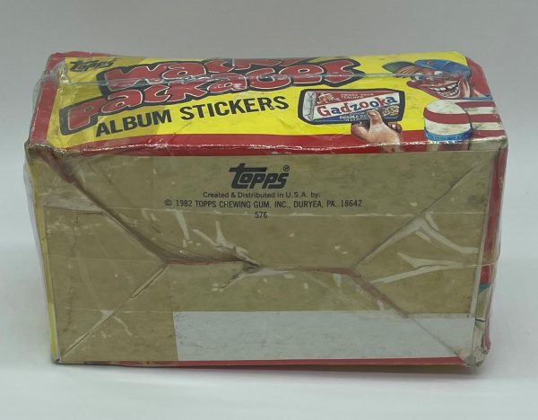 Vintage 1982 Topps Wacky Packages Album Stickers Box