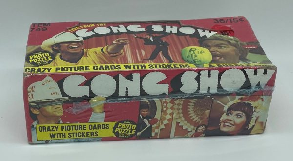 Gong Show Wax Box (1979 Fleer)
