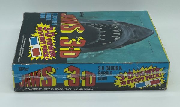 Jaws 3-D Movie Card Box 1983