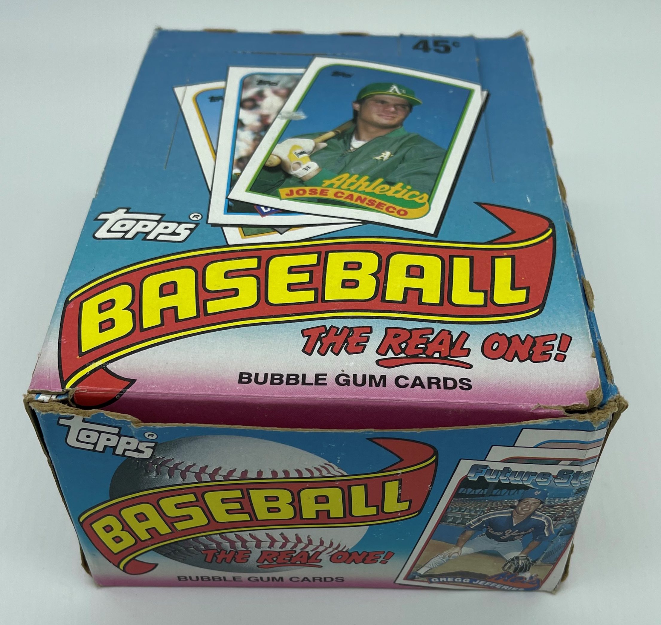 1989 Topps Baseball Card Box | Froggers House of Cards