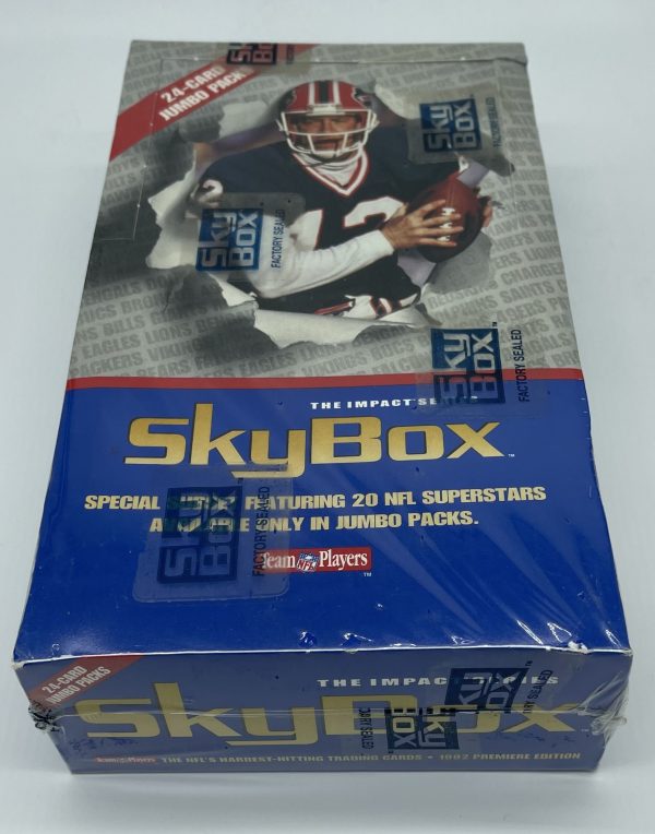 1992 Football Skybox Jumbo Packs Imported Box