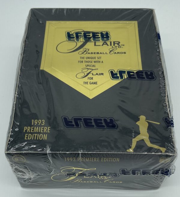 1993 Fleer Flair LTD Baseball Premier Edition Sealed Box