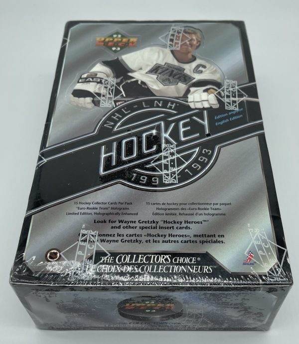 1992-93 Upper Deck Hockey Series 1 Factory Sealed Box