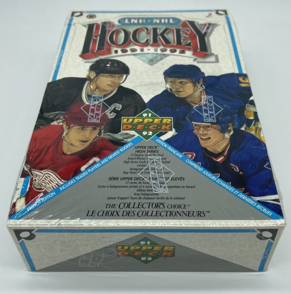 1991-92 Upper Deck Hockey High Series French Sealed Box