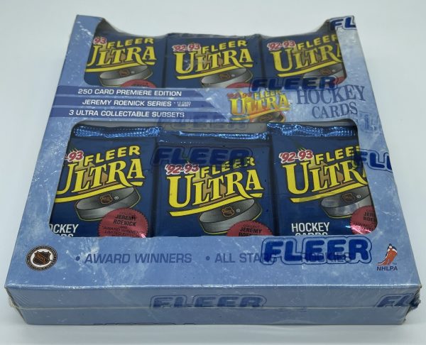 1992-93 Fleer Ultra Hockey Jumbo Box Factory Sealed RARE!