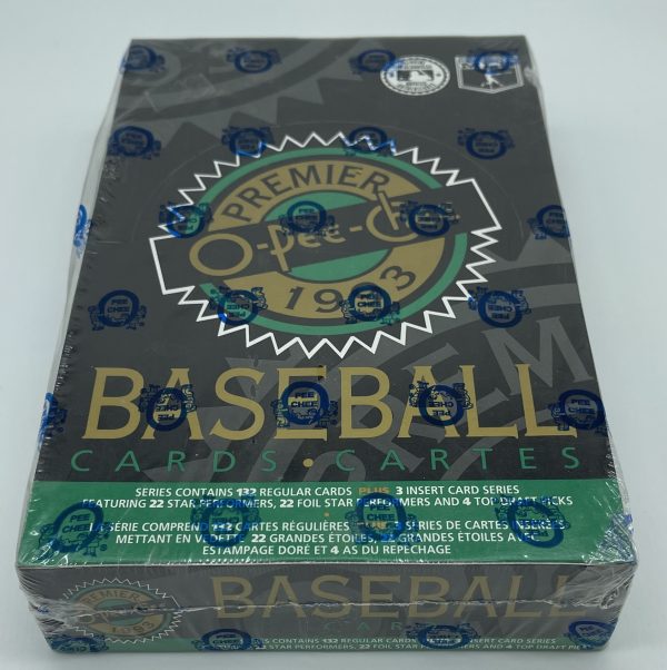1993 OPC Premier Baseball Factory Sealed Box
