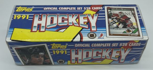 1991-92 Topps Hockey Factory Sealed Complete Set 1-528
