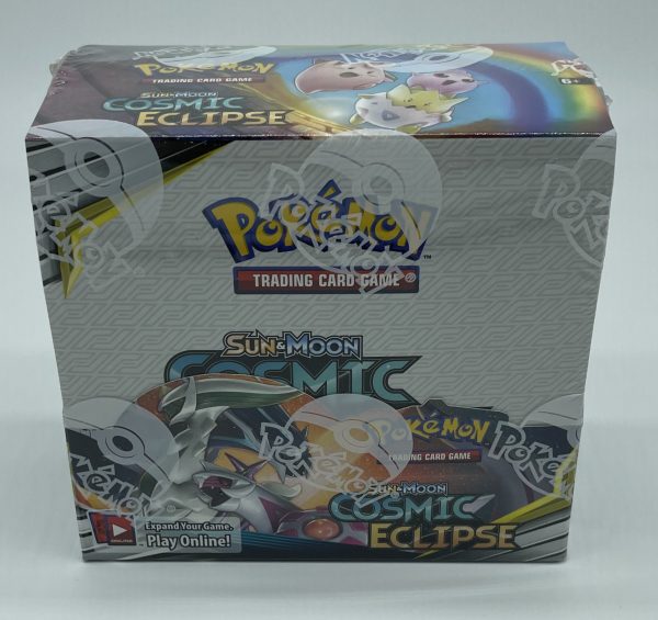 Pokemon Sun And Moon Cosmic Eclipse Booster Box Sealed