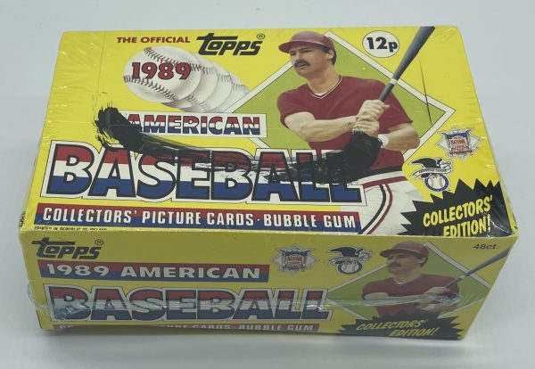 1989 Topps American Baseball Collectors' Edition Resealed Box