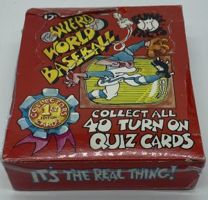 1976 Weird World of Baseball Quiz Cards Resealed Box (36 Packs)