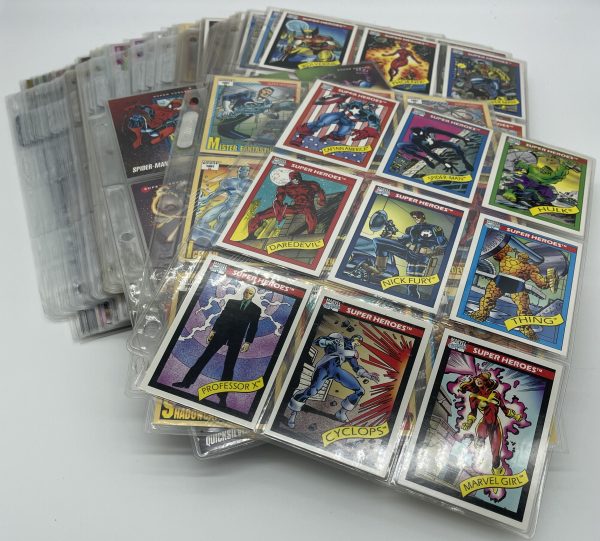 1990/91/92 Impel Marvel Universe Series 1,2,3 Complete Sets