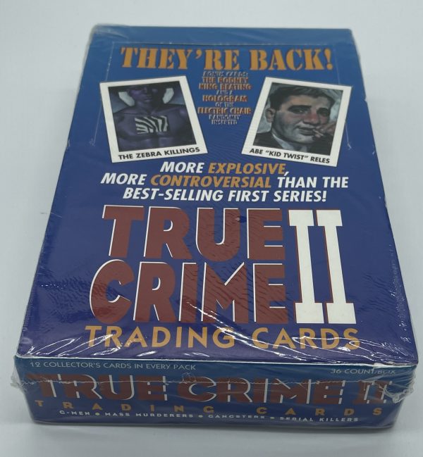 Eclipse 1992 True Crime 2 Trading Card Sealed Box