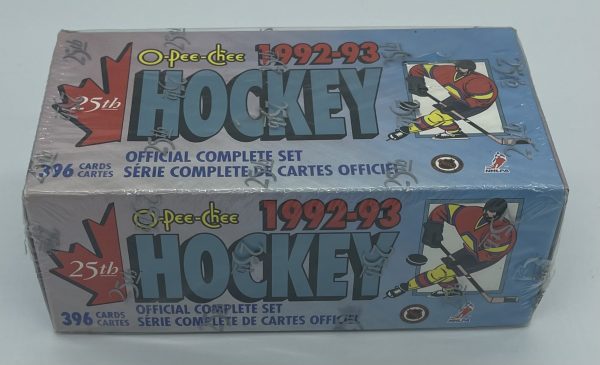 1992-93 O-Pee-Chee Hockey Factory Sealed Set - 396 Cards