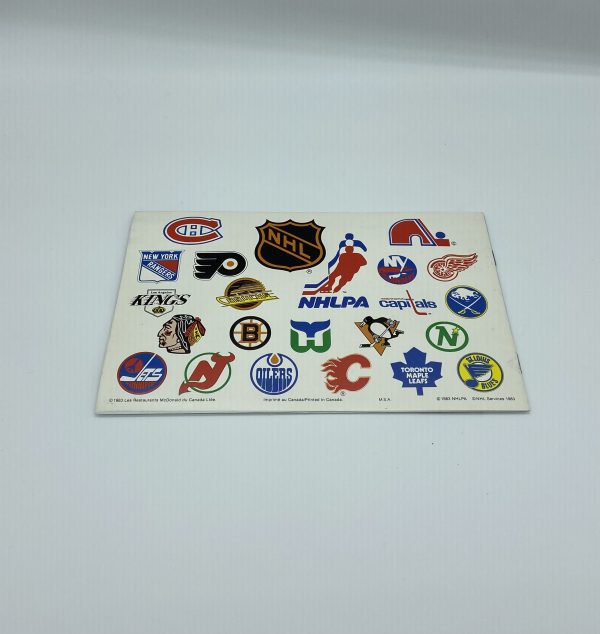 1982-83 Mcdonalds All Star Hockey Sticker Set (36) With Unused Booklet