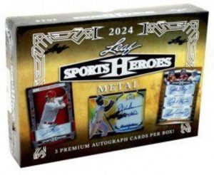 2024 Leaf Metal Sports Heroes Hobby Box