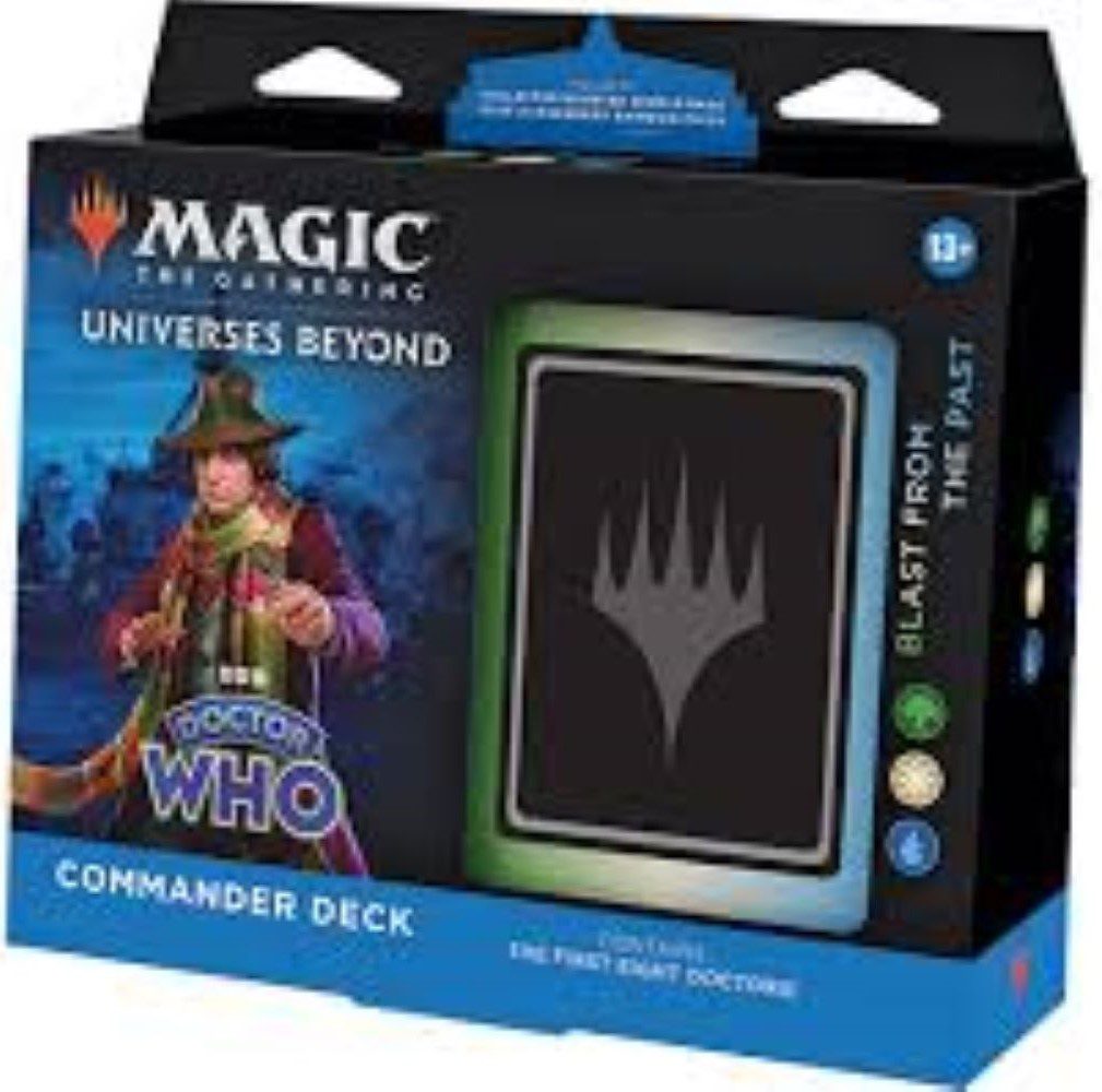 Magic Mtg Universes Beyond Doctor Who Commander Deck Froggers House Of Cards 6884