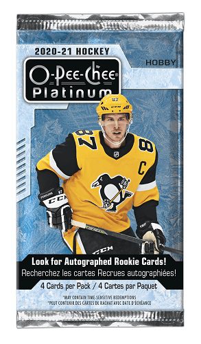 2020-21 OPC Platinum Hockey Hobby - 1 Pack