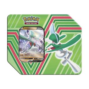 Uncover the Powers Within! Once-lost secrets become newfound strengths with the powerful Pokémon V in the Hidden Potential Tin! Choose the unflinchingly loyal Gallade V as a playable foil promo card, and find even more Pokémon and Trainer cards in a handful of booster packs filled with surprises. The Pokémon TCG: Hidden Potential Tin includes: 1 foil promo card featuring Gallade V 5 Pokémon TCG booster packs Each booster pack contains 10 cards and either 1 basic Energy or 1 VSTAR marker. Cards vary by pack. A code card for Pokémon TCG Live